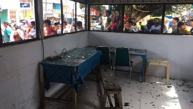 Gegara Tegur Geber Motor, Oknum TNI Serang Pos Polisi di Sinjai